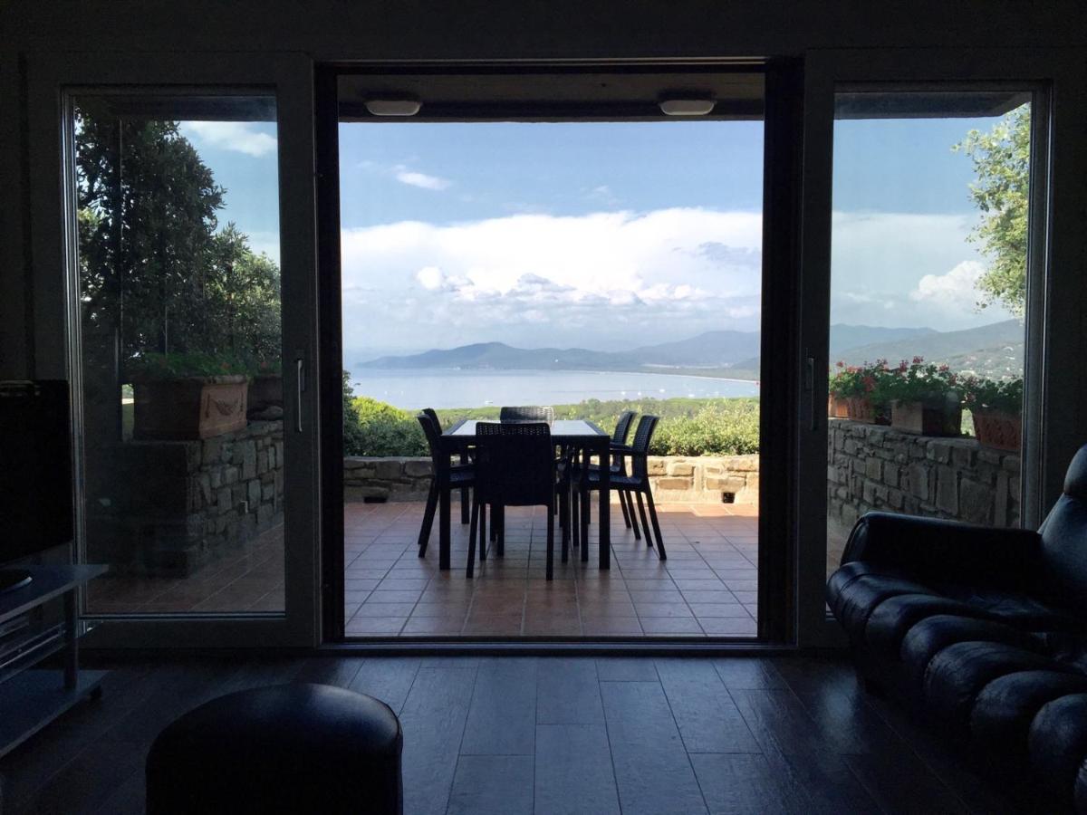 Panoramic Apartment Poggettone Air Conditioned Punta Ala Luaran gambar
